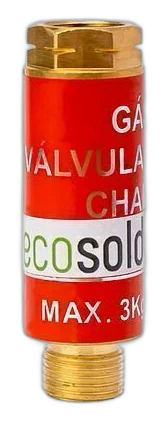 Válvula Corta Chama Regulador Gás